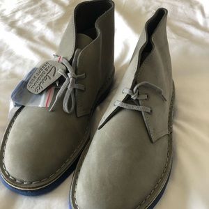 Clark’s desert boots men’s grey nubuck